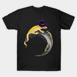 Witchy Crested Gecko & Eurydactylodes Vielliardi T-Shirt